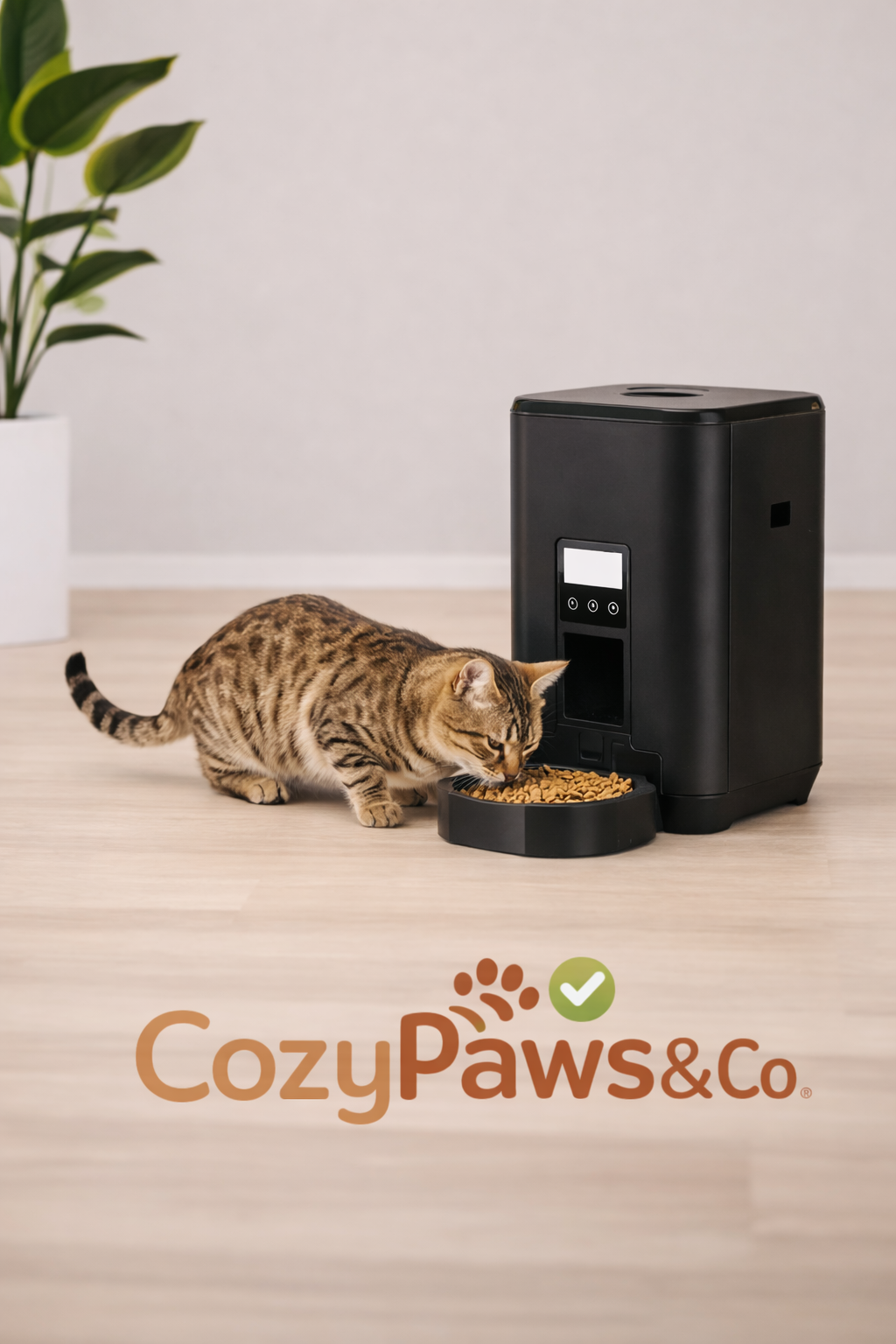 Distributeur de croquettes connecté